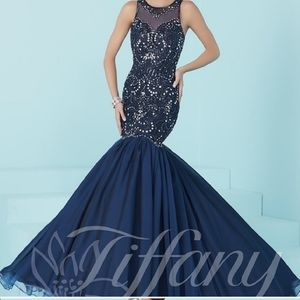 PAGEANT GOWN! REDUCED! Gorgeous Tiffany prom dress
